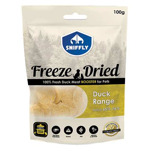 Sniffly Freeze-Dried Duck Ring