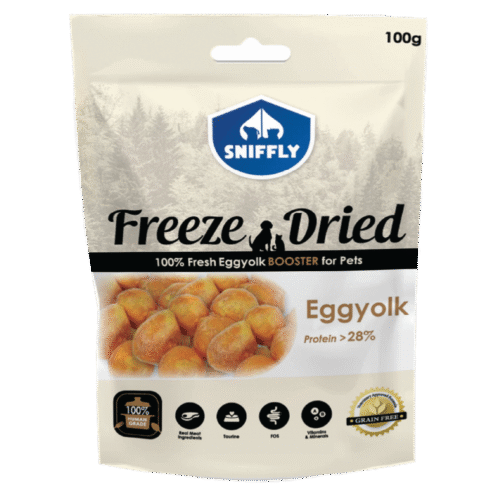 Sniffly Freeze-Dried Egg Yolk